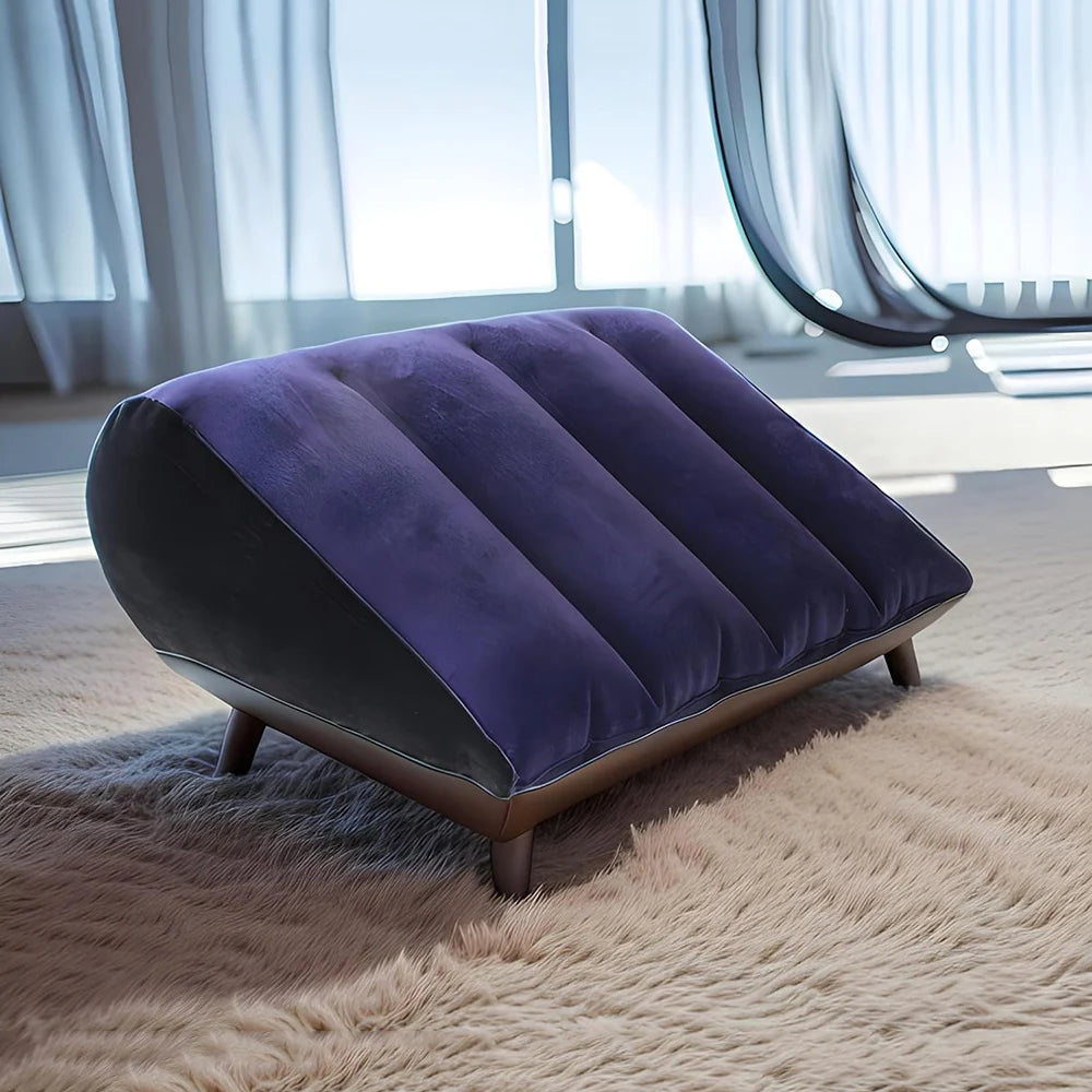 Portable Triangle Inflatable Pillow