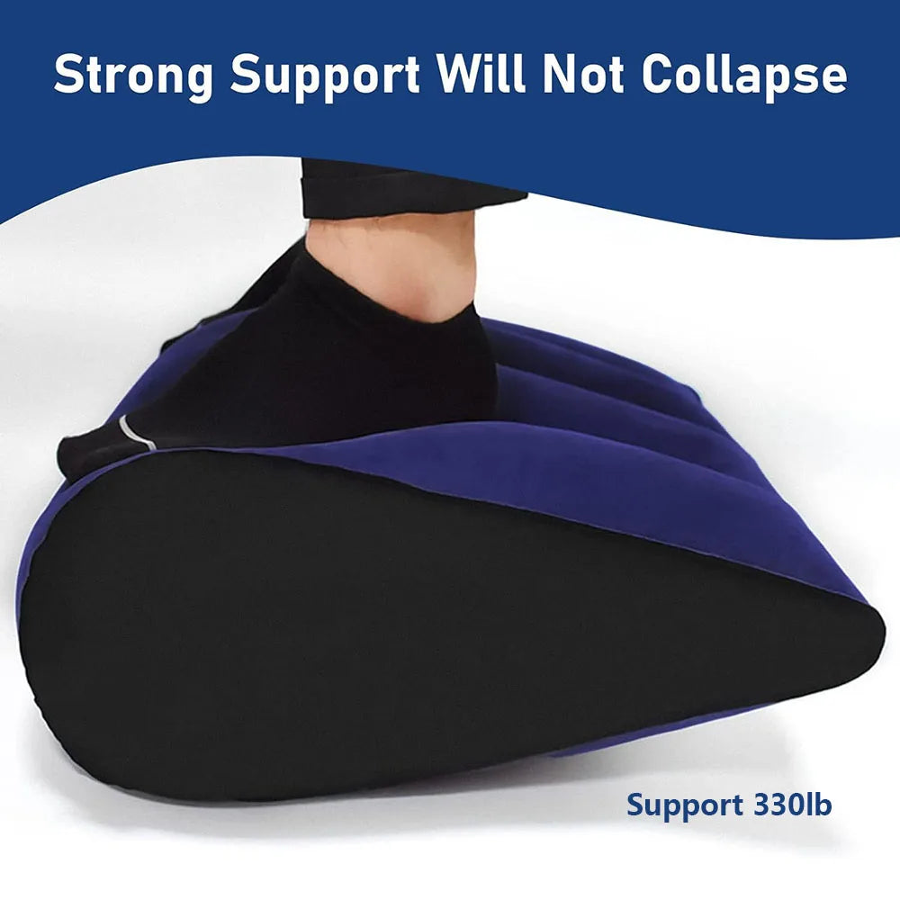 Portable Triangle Inflatable Pillow