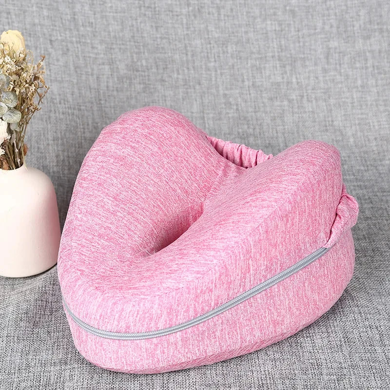 Heart-Shaped Memory Foam Leg Pillow