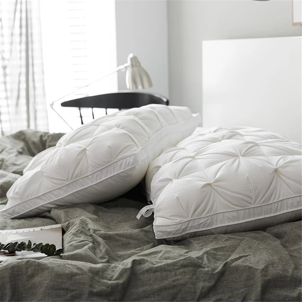 Liv-Esthete White Goose Down Pillow