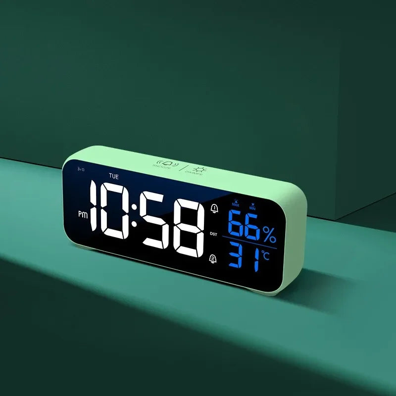 Music LED Digital Alarm Clock