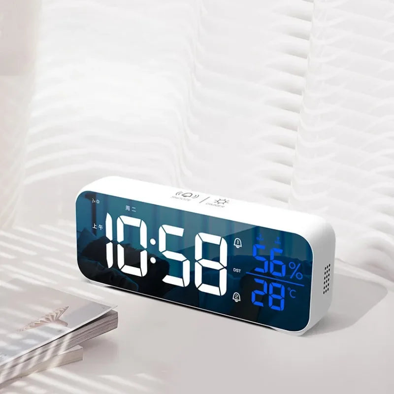 Music LED Digital Alarm Clock