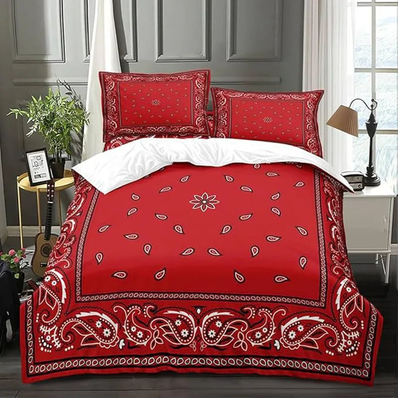 Rainbow Sun Circles Boho Bedding Sets